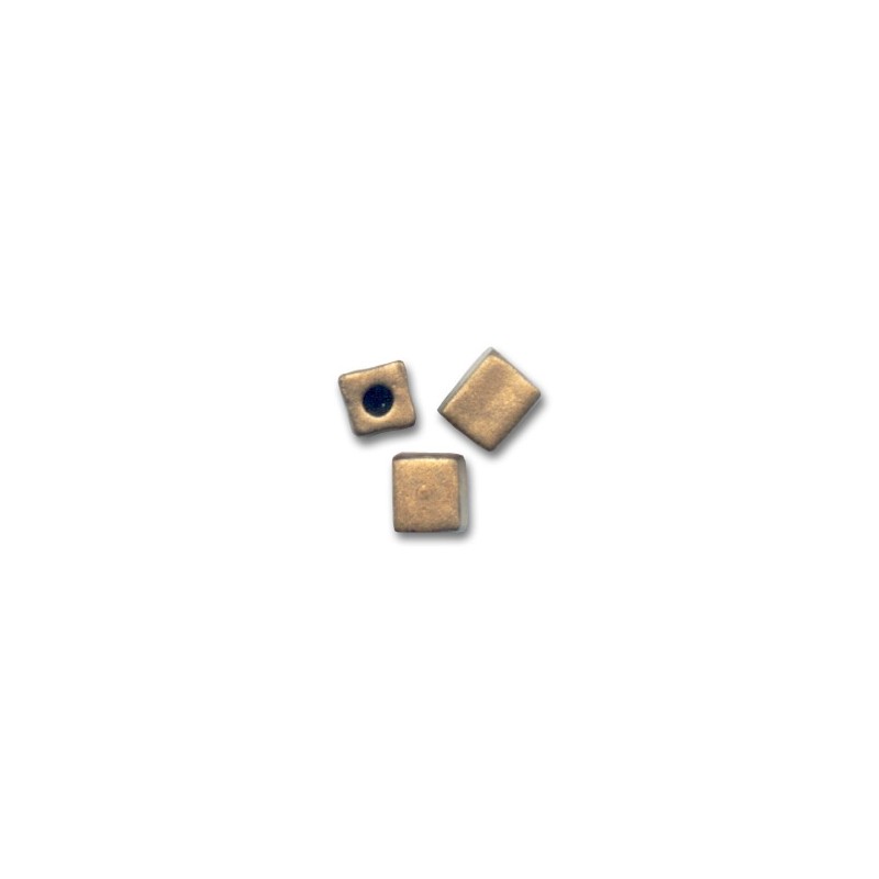 MIYUKI Square 3mm Metallic Mat Dark Bronze - 10g