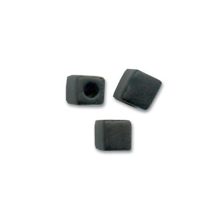 MIYUKI Square 4mm Opaque Black Mat - 10g
