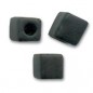 MIYUKI Square 4mm Opaque Black Mat - 10g