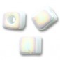 MIYUKI Square 4mm Opaque White AB - 10g