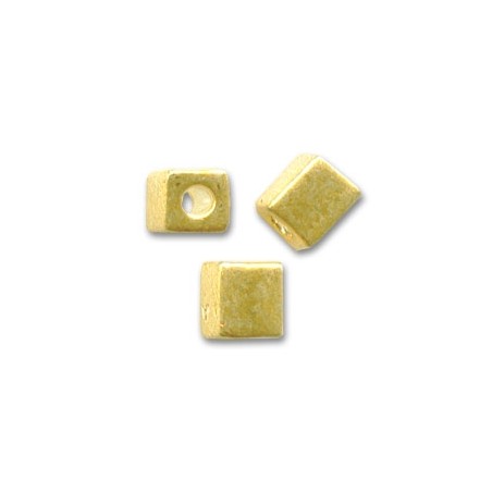 MIYUKI Square 4mm Galvanized Gold - 10g