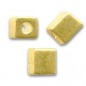 MIYUKI Square 4mm Galvanized Gold - 10g