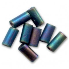 MIYUKI Bugle 3mm Black AB Mat- 10g