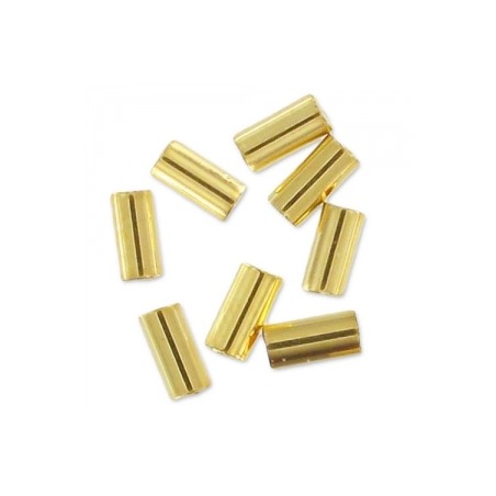 MIYUKI Bugle 3mm 24KT Gold Plated - 5g