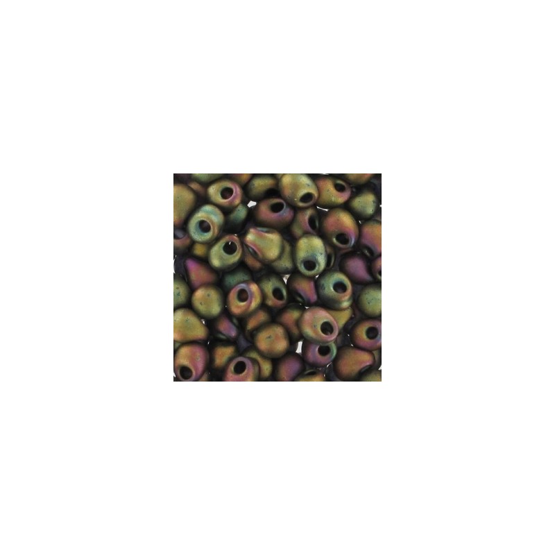 MIYUKI Drop 2.8mm Metallic Khaki Iris Mat - 8g