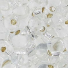 MIYUKI Drop 3.4mm Crystal Silver Lined - 8g