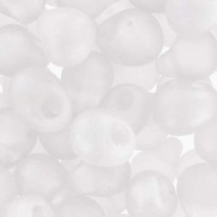 MIYUKI Drop 3.4mm Transparent Crystal AB Mat - 8g