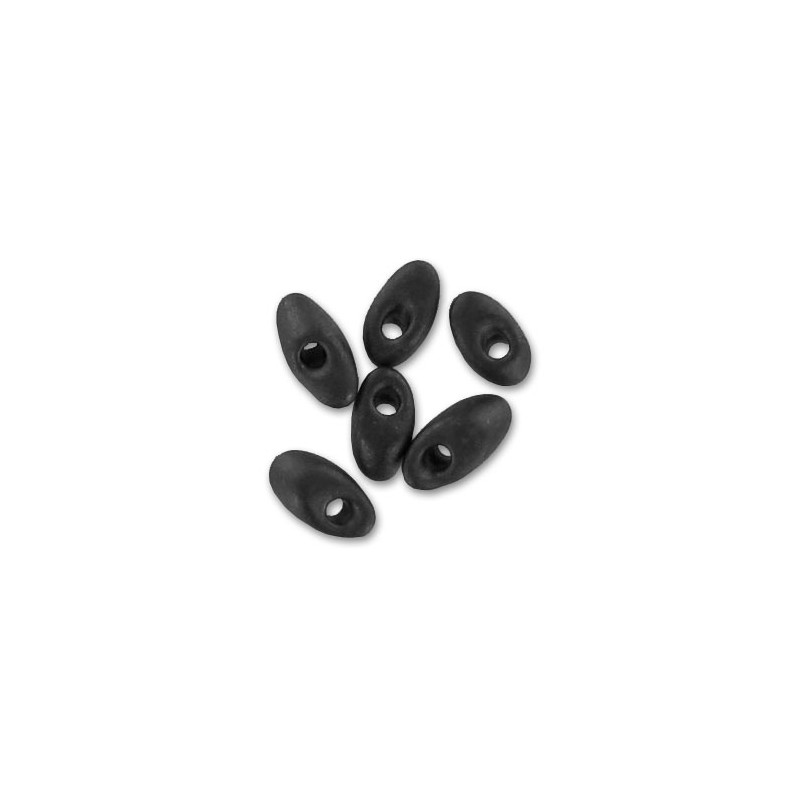 MIYUKI Long Magatama 4x7mm Black Mat - 10g