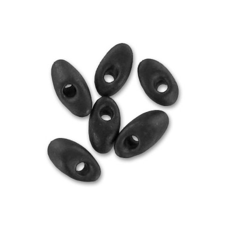 MIYUKI Long Magatama 4x7mm Black Mat - 10g