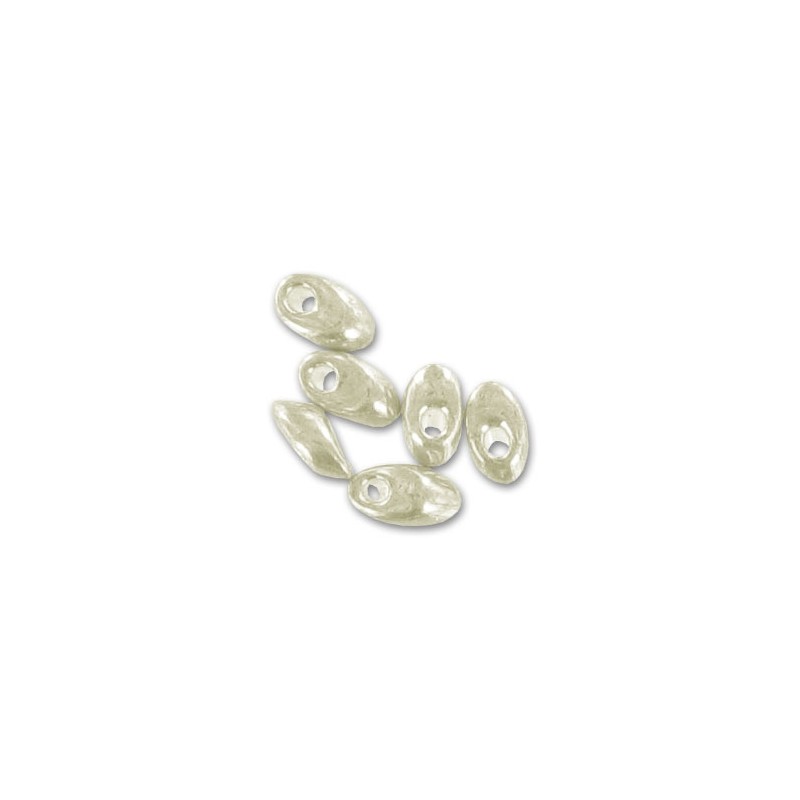 MIYUKI Long Magatama 4x7mm Galvanized Silver - 10g