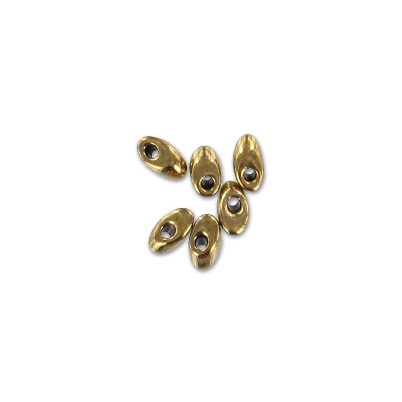 MIYUKI Long Magatama 4x7mm Metallic Dark Bronze - 10g