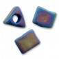 MIYUKI Sharp Triangle 8/0 Black AB Mat - 8g