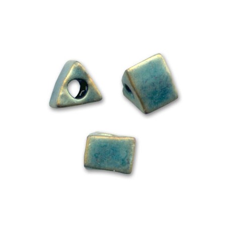 MIYUKI Sharp Triangle 8/0 Metallic Patina Iris Mat - 8g