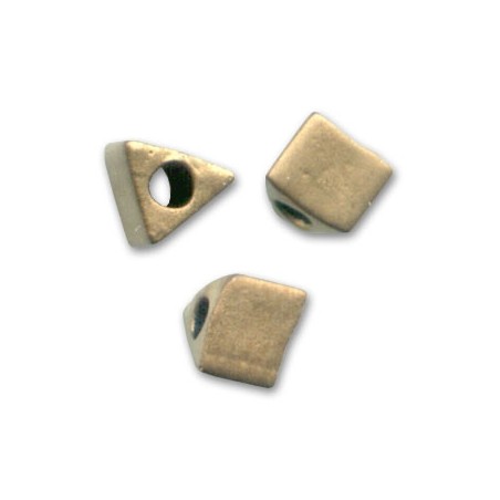 MIYUKI Sharp Triangle 8/0 Metallic Dark Bronze Mat - 8g