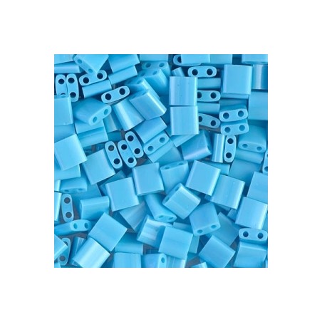 MIYUKI Tila Beads - Opaque Turquoise Blue - 10g