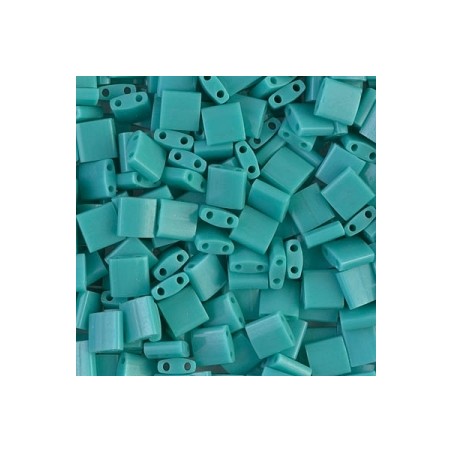 MIYUKI Tila Beads - Opaque Turquoise Green - 10g