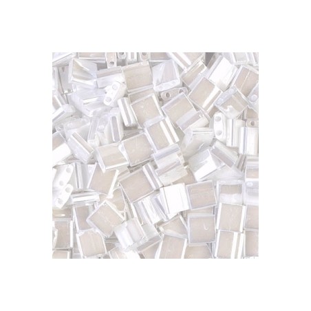 MIYUKI Tila Beads - White Pearl Ceylon - 10g