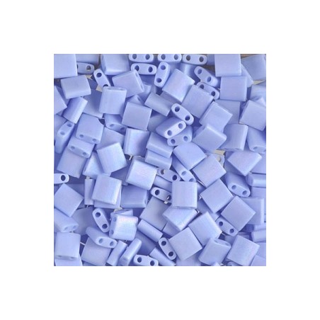 MIYUKI Tila Beads - Opaque Light Periwinkle AB Mat - 10g