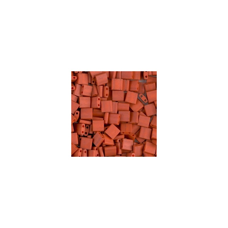 MIYUKI Tila Beads - Opaque Terra Cotta Mat - 10g