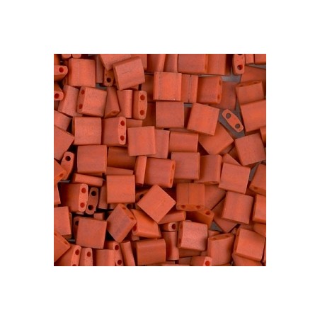 MIYUKI Tila Beads - Opaque Terra Cotta Mat - 10g