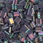 MIYUKI Tila Beads - Opaque Purple Grey Rainbow Luster - 10g