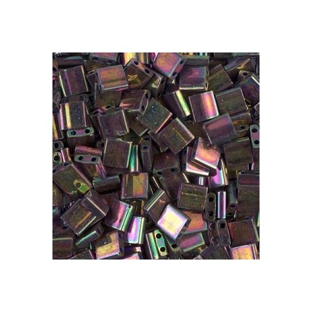 MIYUKI Tila Beads - Plum Gold Luster - 10g