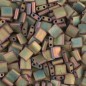 MIYUKI Tila Beads - Metallic Khaki Iris Mat - 10g