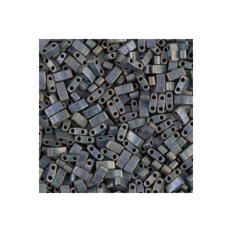 MIYUKI Half Tila - Metallic Silver Gray Mat - 10g