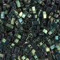 MIYUKI Half Tila - Metallic Malachite Green Iris - 10g