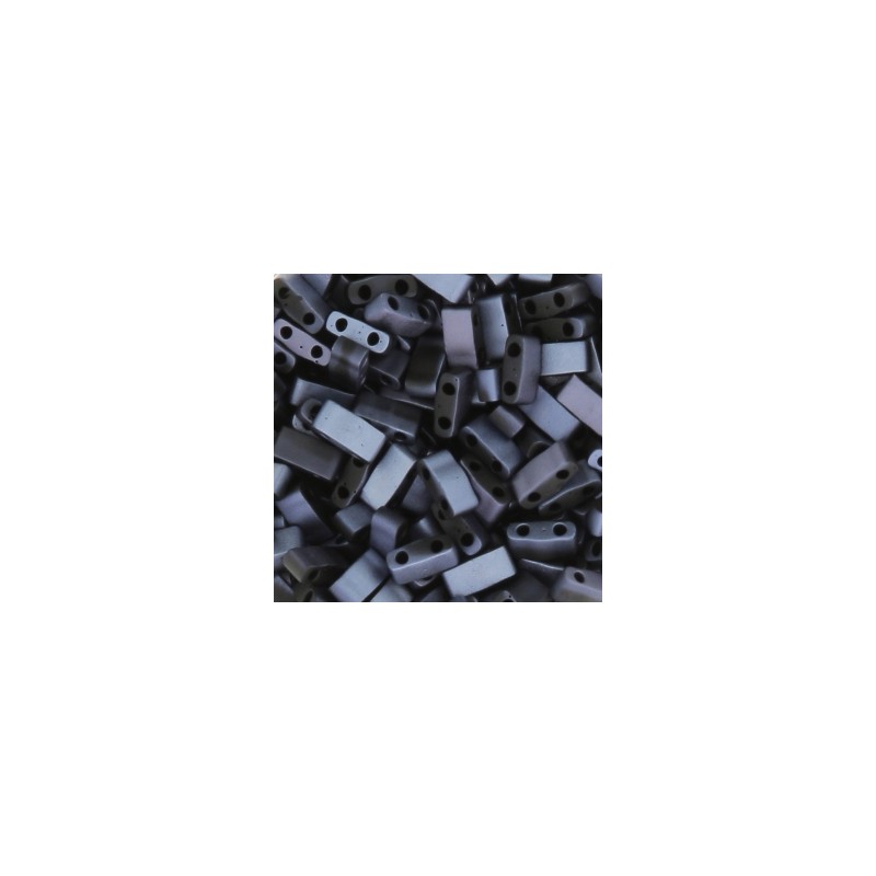 MIYUKI Half Tila - Black Lagoon Full Mat - 10g MIYUKI Half Tila - Black Lagoon Full Mat - 10g