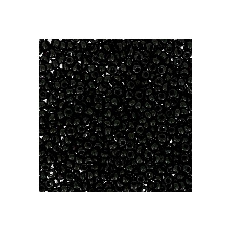 PRECIOSA rokajl 15/0 (1.5mm) Jet - 10g