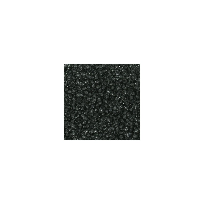 PRECIOSA rokajl 15/0 (1.5mm) Black Diamond - 10g PRECIOSA rokajl 15/0 (1.5mm) Black Diamond - 10g