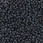 PRECIOSA rokajl 15/0 (1.5mm) Jet Hematite - 10g