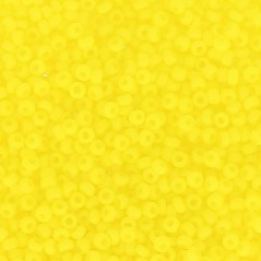 PRECIOSA rokajl 15/0 (1.5mm) Opaque Yellow - 10g