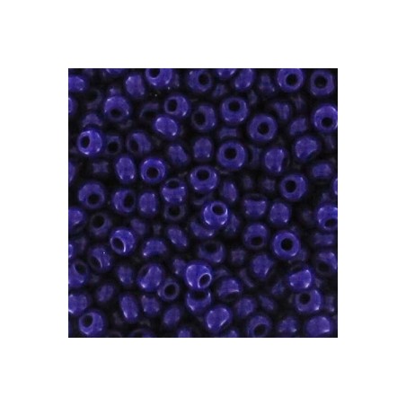 PRECIOSA rokajl 11/0 (2mm) Cobalt Opaque - 10g