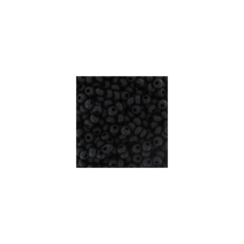 PRECIOSA rokajl 11/0 (2mm) Jet Mat - 10g