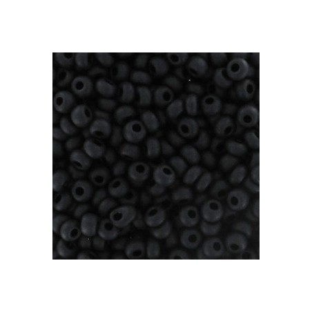 PRECIOSA rokajl 11/0 (2mm) Jet Mat - 10g