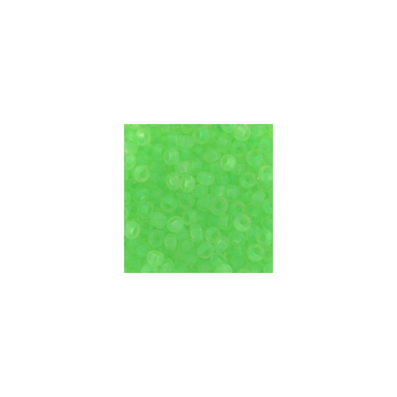 PRECIOSA rokajl 11/0 (2mm) Green - 10g