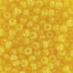PRECIOSA rokajl 11/0 (2mm) Yellow Alabaster - 10g