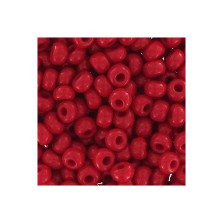 PRECIOSA rokajl 11/0 (2mm) Red Coral - 10g
