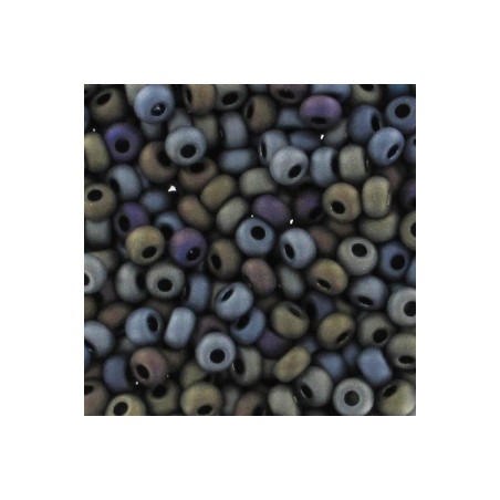 PRECIOSA rokajl 11/0 (2mm) Jet AB Mat - 10g