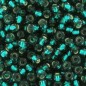 PRECIOSA rokajl 11/0 (2mm) Emerald Silver Lined - 10g