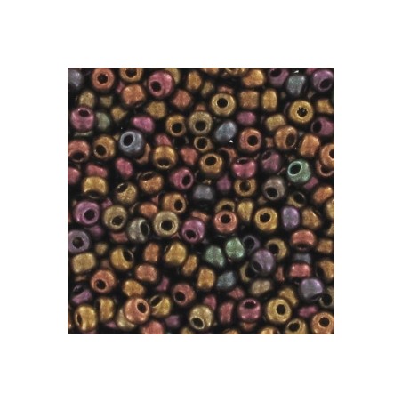 PRECIOSA rokajl 11/0 (2mm) Metallic Iris Satin - 10g