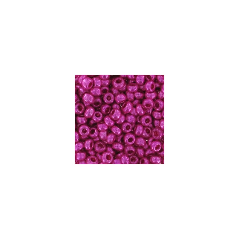 PRECIOSA rokajl 11/0 (2mm) Metallic Hot Pink - 10g