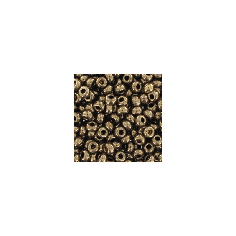 PRECIOSA rokajl 11/0 (2mm) Gold Bronze - 10g