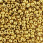 PRECIOSA rokajl 11/0 (2mm) Gold Plated - 8g