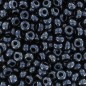 PRECIOSA rokajl 9/0 (2.5mm) Jet Hematite - 10g