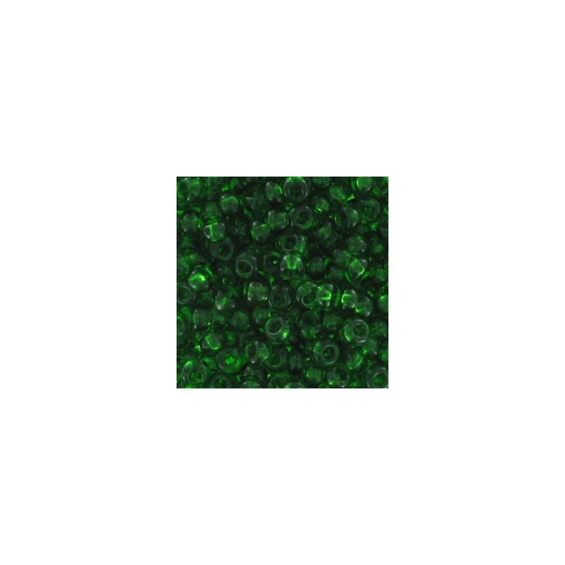 PRECIOSA rokajl 9/0 (2.5mm) Dark Green - 10g