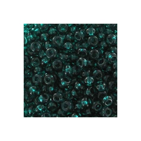 PRECIOSA rokajl 9/0 (2.5mm) Emerald - 10g