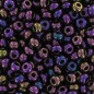 PRECIOSA rokajl 9/0 (2.5mm) Purple Iris - 10g